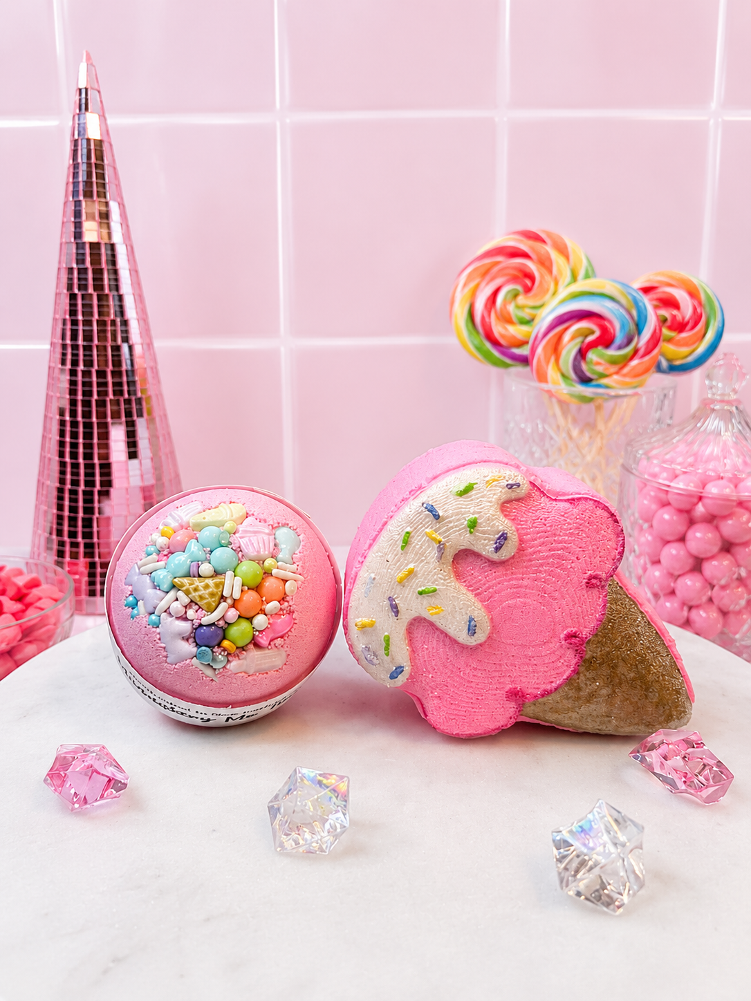 Ice Cream Cone Bath Bomb