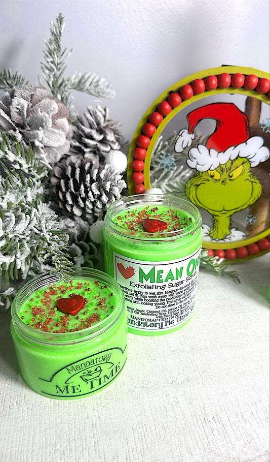 The Mean One Sugar Scrub