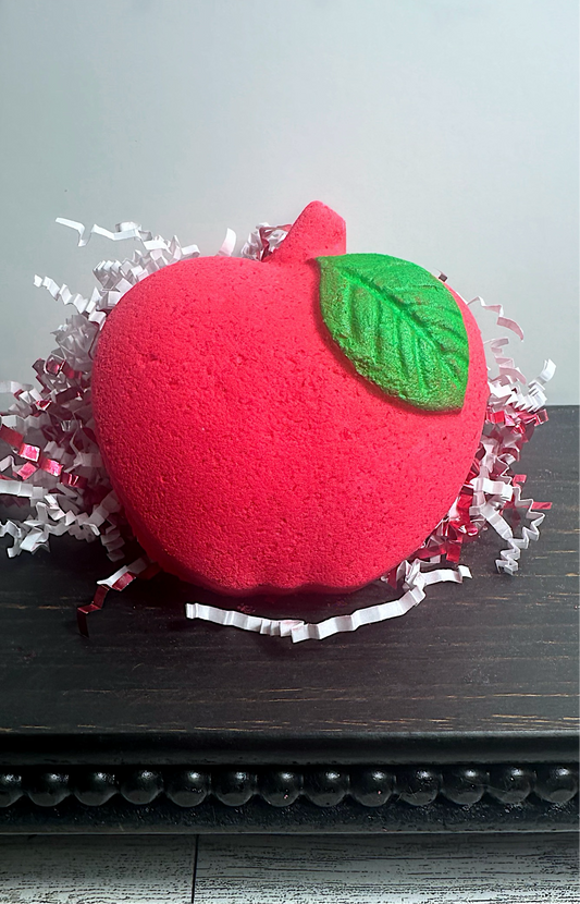Big Red Apple Bath Bomb