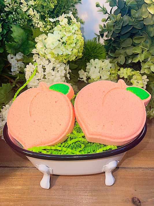 Peach Bellini Shaped Bath Bomb