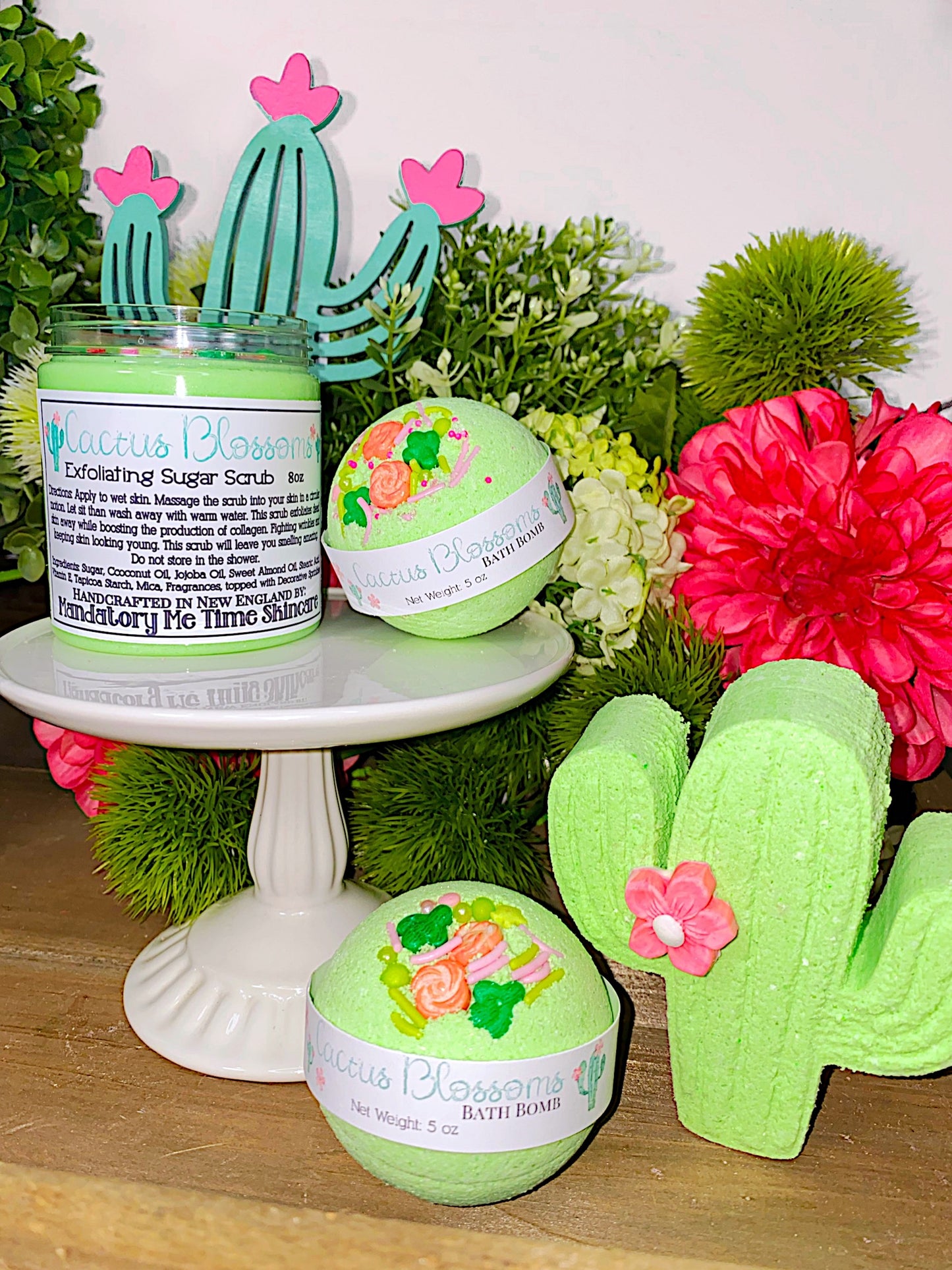 Cactus Shaped Bath Bomb