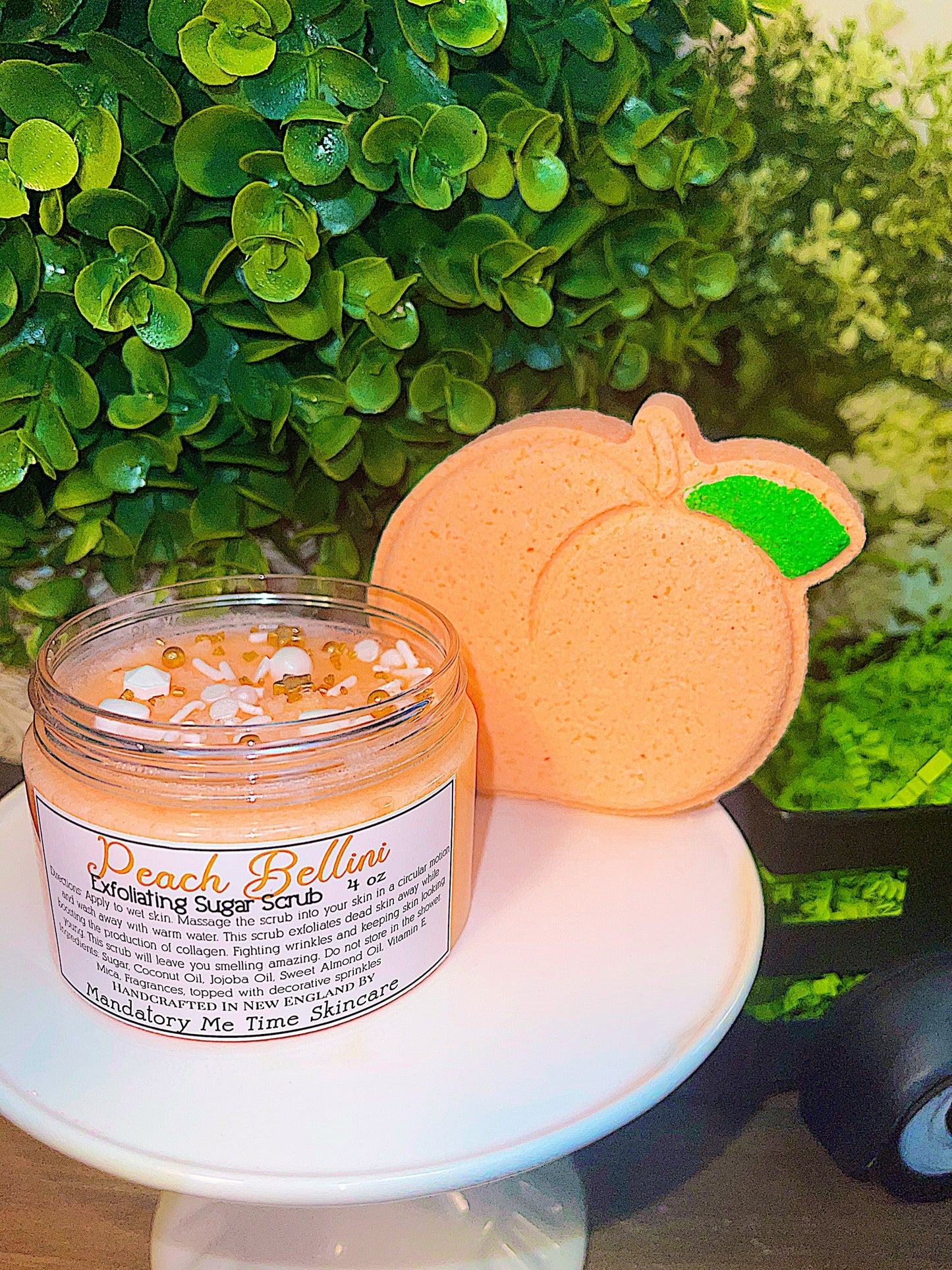 Peach Bellini Sugar Scrub