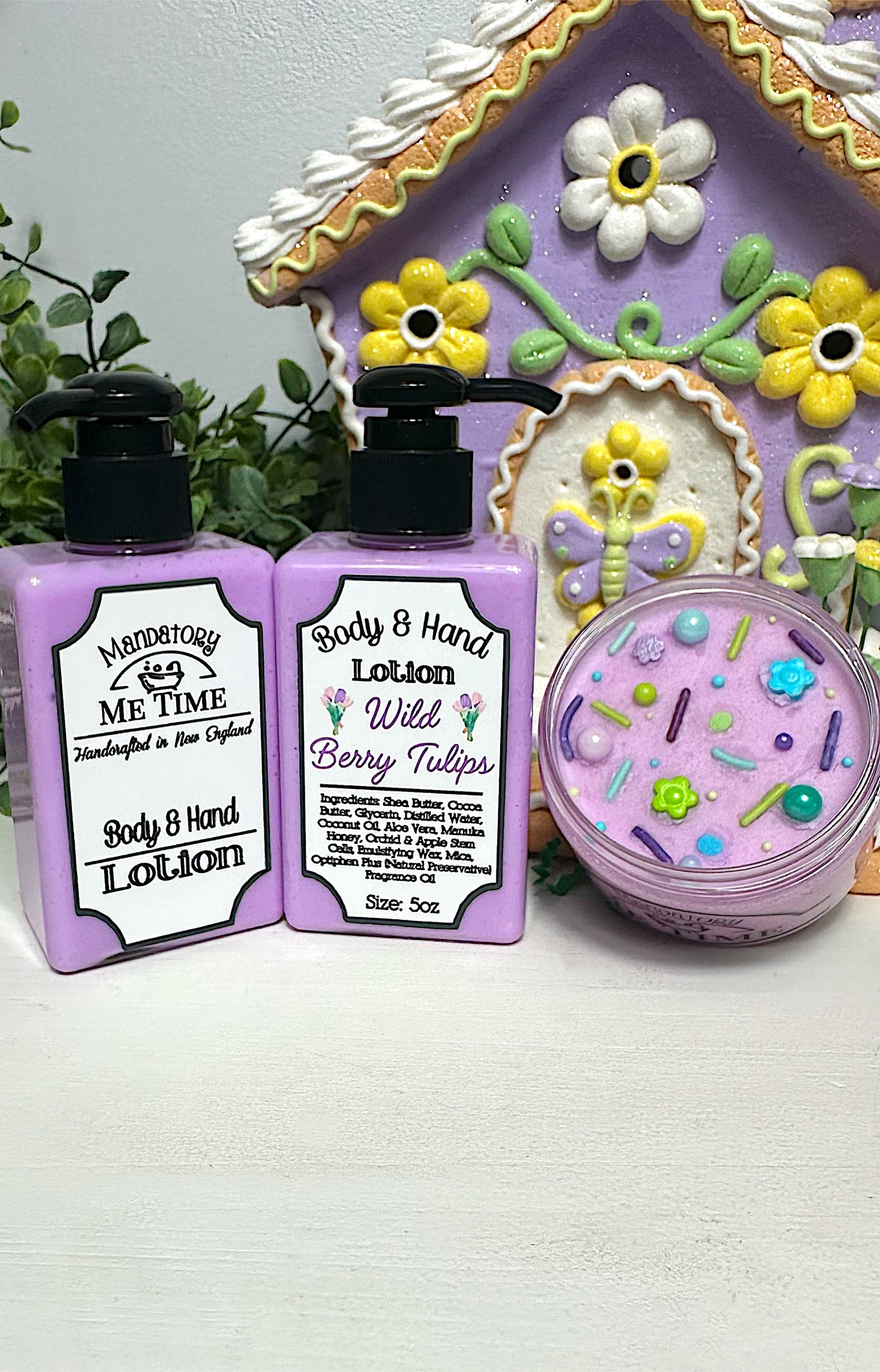 Wild Berry Tulips Hand & Body Lotion