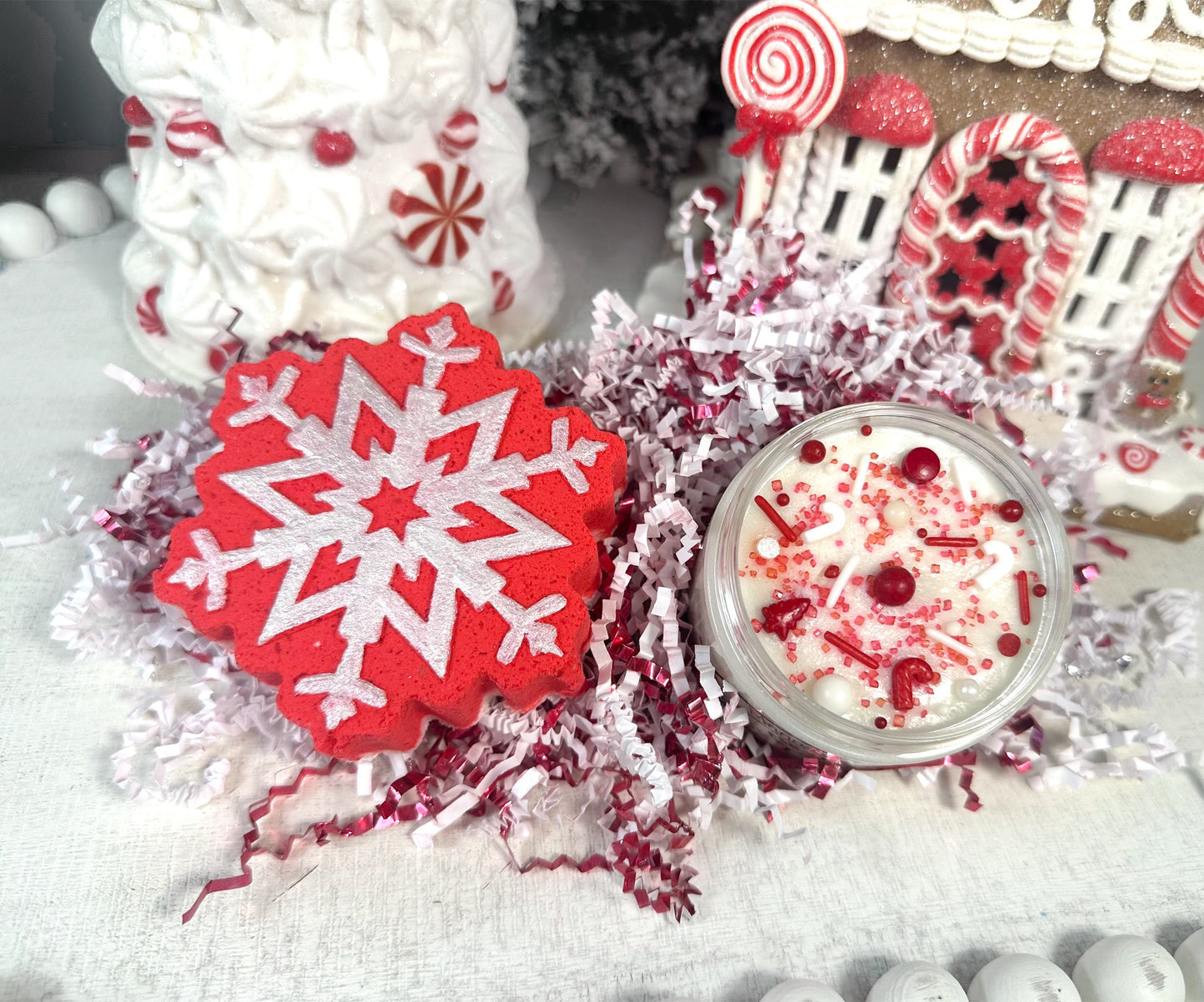 Peppermint Swirl Sugar Scrub