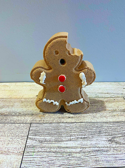 Gingerbread Man Bath Bomb