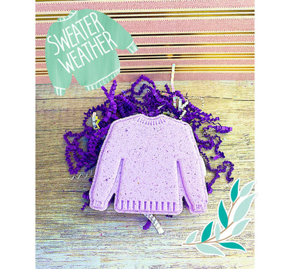 Sweater Shaped Bath Bomb