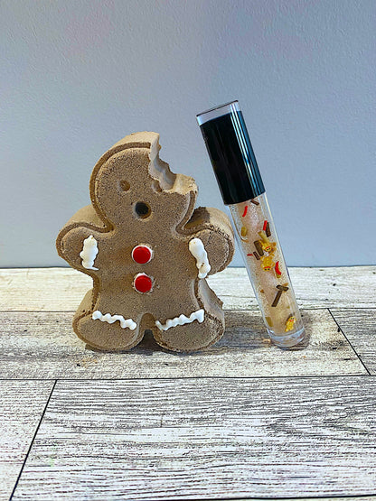 Gingerbread Man Bath Bomb
