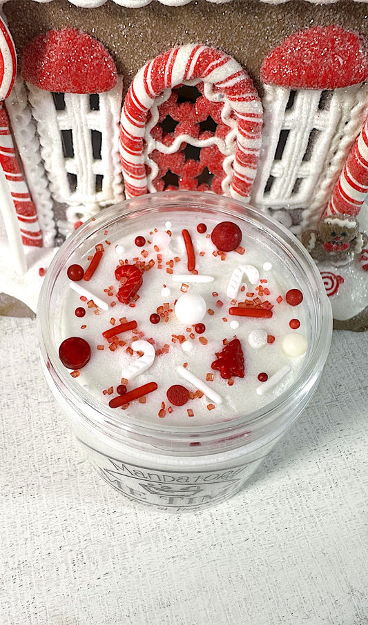 Peppermint Swirl Sugar Scrub