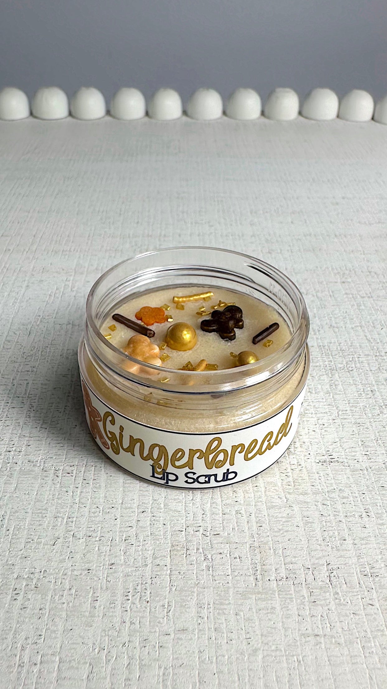 Gingerbread Man Lip Scrub