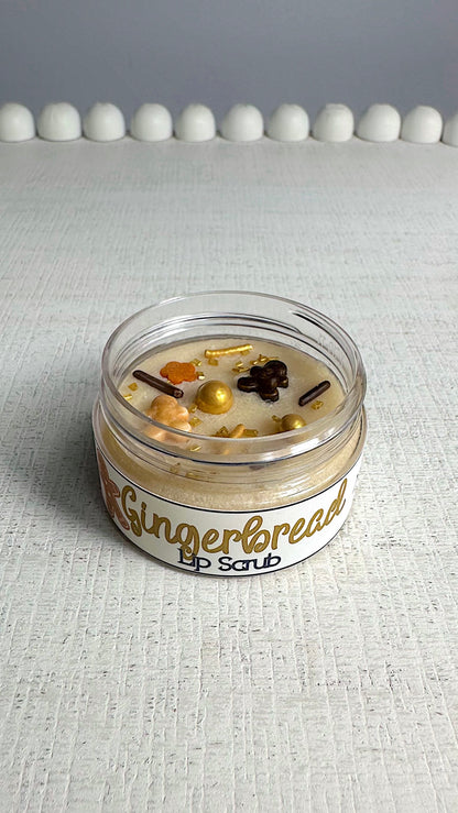 Gingerbread Man Lip Scrub