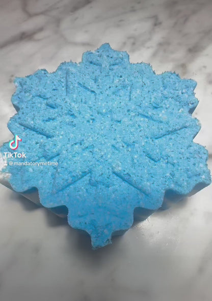Sweet Snowflake Shaped Bath Bomb